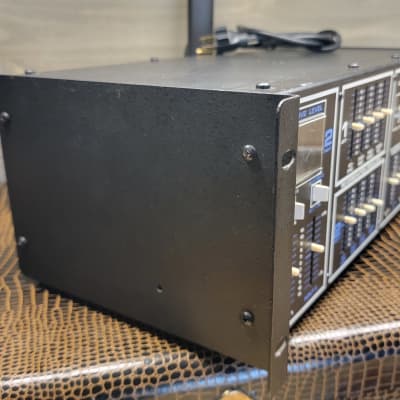 Tapco 4400 Rack Mount Reverberation Spring Reverb System 1970s Black Needs Service image 7