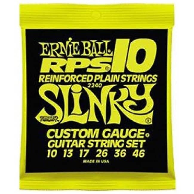 Ernie Ball 2240 Electric Guitar Strings Regular Slinky RPS 10 10-46 image 1