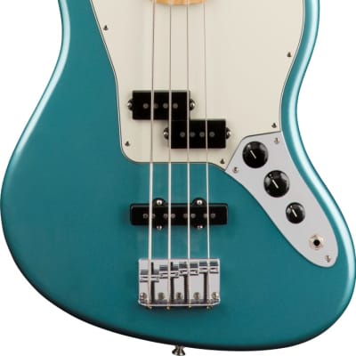 Fender Player Jaguar Bass Maple FB, Tidepool image 1