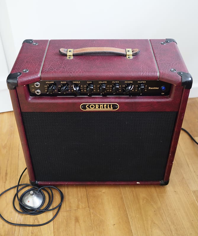 Cornell Rambler handbuilt guitar amp, 1999. Rare example. 20W Reverb