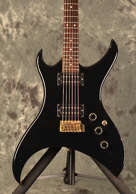 Aria Pro II Urchin Custom Body U-60 II Matsumoku 1982 Ebony