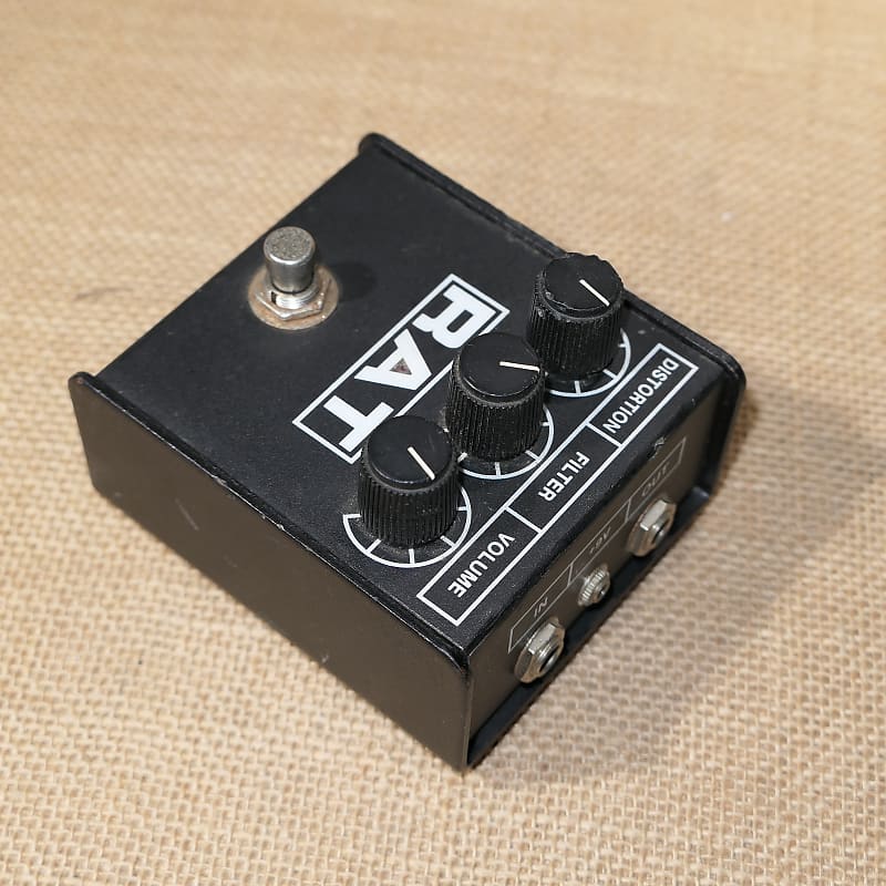 Proco Rat Distortion LM308 Effect Pedal Made in USA - Same Day