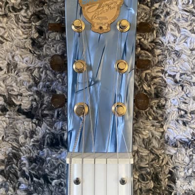 Bronson Lap Steel 1951 - Perloid blue image 5