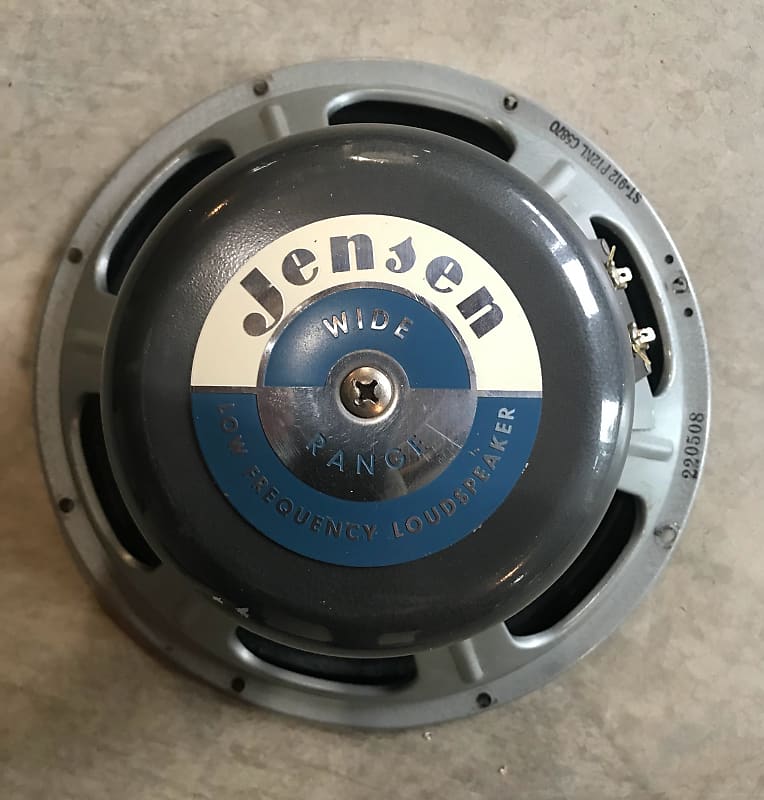 1955 JENSEN P12NL WIDE RANGE LOW FREQUENCY 12