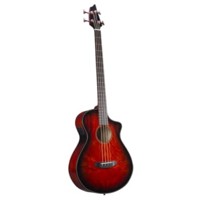 Pursuit Exotic S Concert Sunset Burst Bass CE Myrtlewood-Myrtlewood image 2