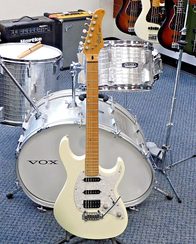 2008 Cort G250 HSS Electric Guitar! Olympic White w/ Pearloid Pickguard! VERY NICE!!! image 1