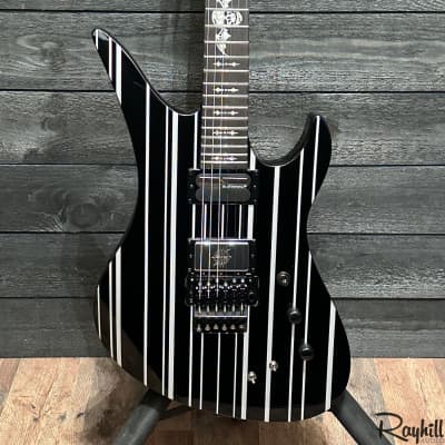 Schecter Synyster Custom-S Black/Silver Electric Guitar B-stock for sale