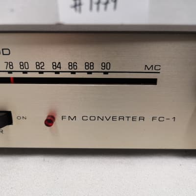 Kenwood FC-1 FM Converter Vintage, Rare #1779 Good Working Condition image 2