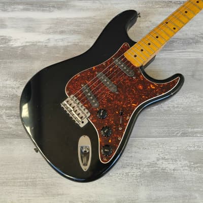 1980's Bill Lawrence (by Morris Japan) Challenger '57 Style Stratocaster (Black) for sale