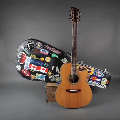 Charvel 535D Natural Acoustic-Electric Guitar + Hardshell Case﻿ image 2