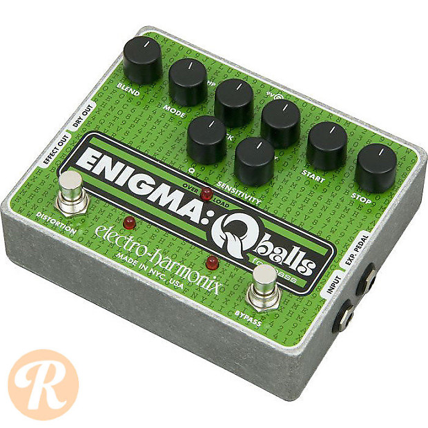 Electro-Harmonix Enigma Q Balls Bass Envelope Filter Pedal image 2