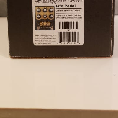 EarthQuaker Devices Sunn O))) Life Pedal Octave Distortion + Booster V2 2020 - Black / Gold Print image 8