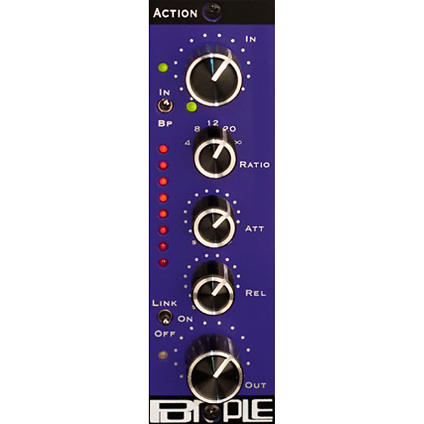 Purple Audio Action 500 Series FET Compressor Module image 1