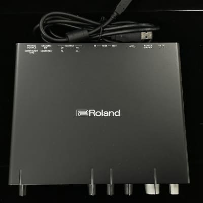 Roland Rubix 24 2x4 USB Audio Interface 2010s - Black image 2
