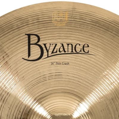 Meinl Byzance Brilliant Thin Crash Cymbal 14 image 4