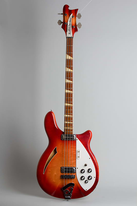 Rickenbacker  Model 4005 Semi-Hollow Body Electric Bass Guitar (1968), ser. #HF1139 image 1