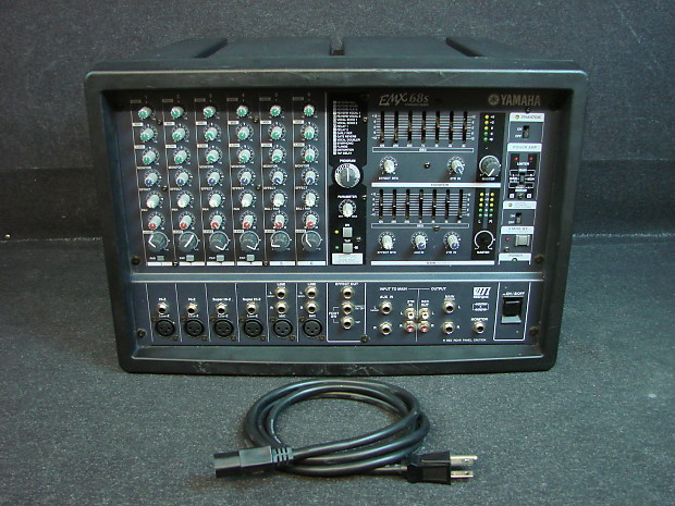 Yamaha EMX68S 6-Channel Powered Mixer | Reverb