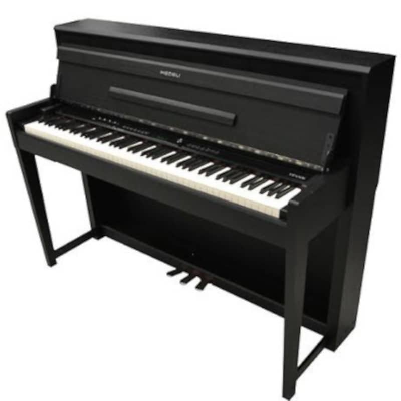 Medeli DP650K Digital Upright Piano Black image 1