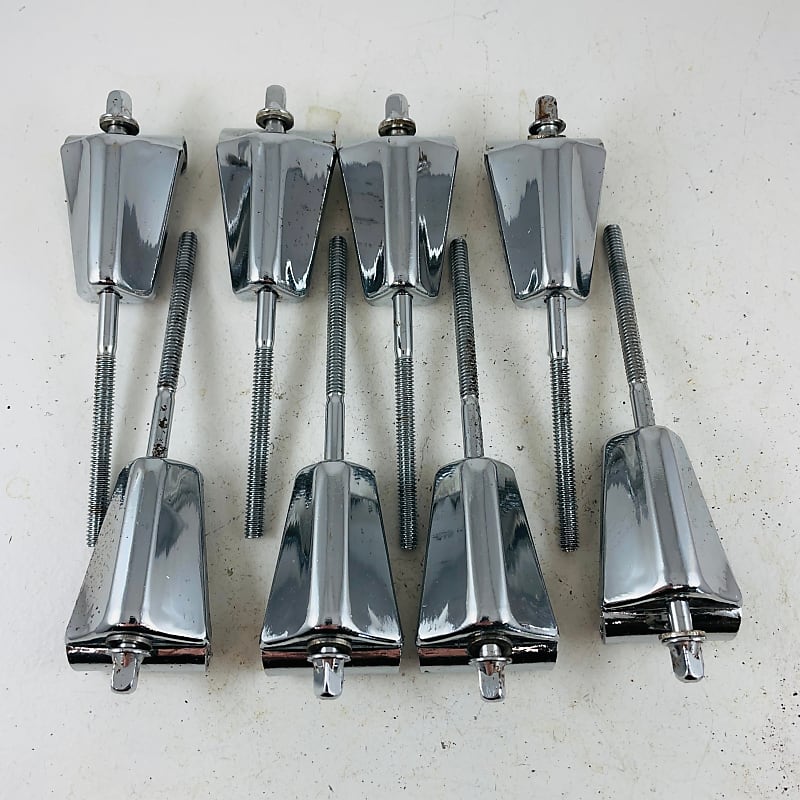 8 x Premier Cabria Bass Drum Tension Rods And Claws 1534 Reverb