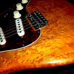 Eric Brown Super Strat 2003 Birds' Eye Maple. ALL HANDMADE. Trades welcome. Beautiful. image 22