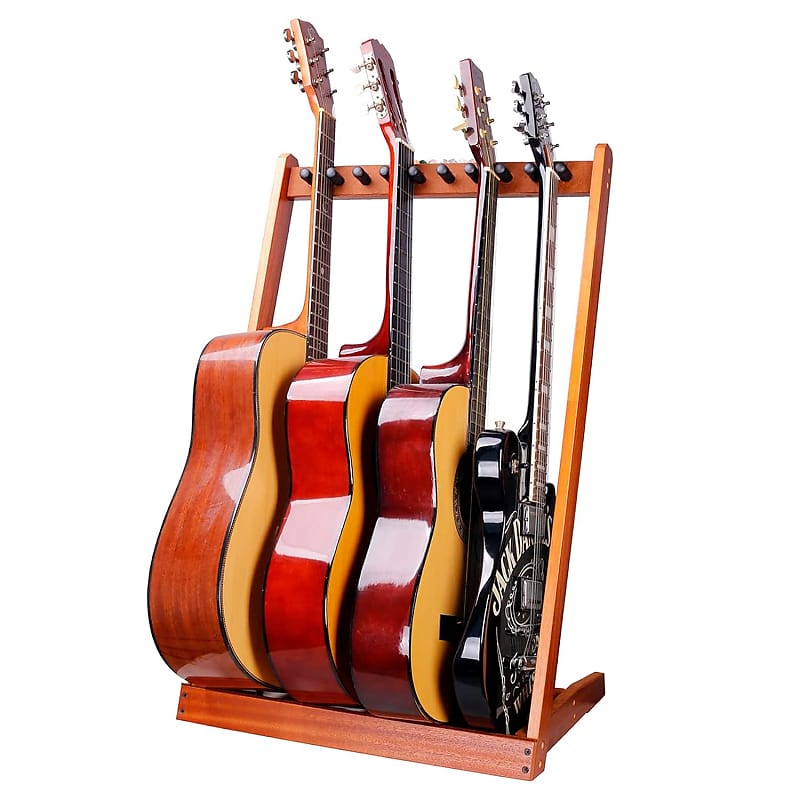 Guitar Stand, Wooden Multiple Guitar Stands,Guitar Display | Reverb