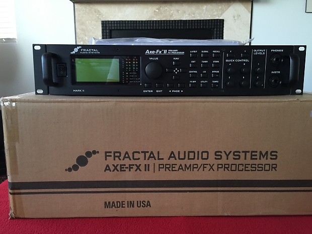 Fractal Audio Axe-Fx II & MFC-101 セット Fractal Audio Axe-Fx II XL with MFC-101 Mark III Foot