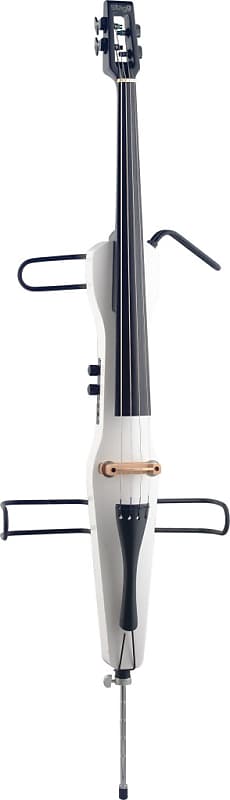Stagg ECL44WH - 4/4 Electric Cello w/ Bag  - White image 1