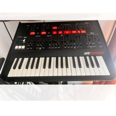 Korg - ARP Odyssey Rev3 - Analog Synthesizer - 2015 - Black/Orange