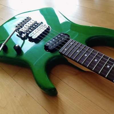 Hamer Diablo USA 1992 - Translucent Green **FINAL PRICE*** image 5
