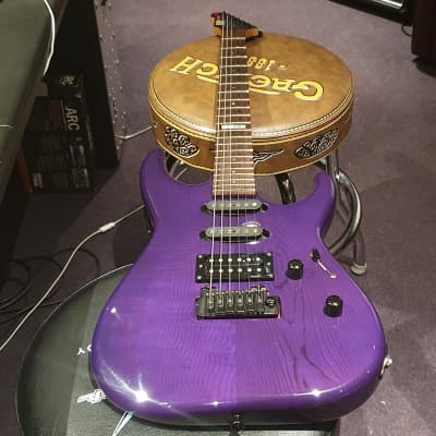 ESP Custom Shop The Mirage Trans Purple Japanese Super Strat! MIJ Japan Guitar! image 8