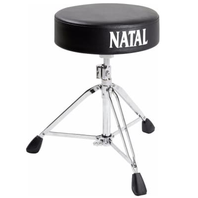 Natal Drums DNA 5 Piece Drum Kit - RED - K-DN-UF22-RE w/ Free Drum Throne image 9