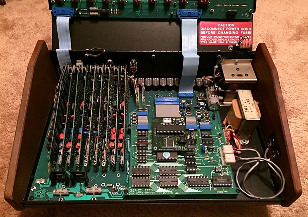 Oberheim DMX Drum Machine With Factory MIDI & Electrongate MRAM Memory  Upgrade