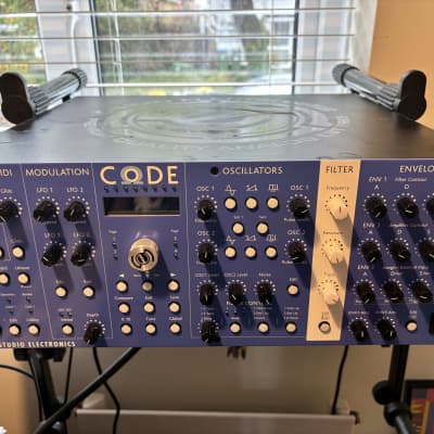 Studio Electronics Omega Code 8 in custom clean blue 2020
