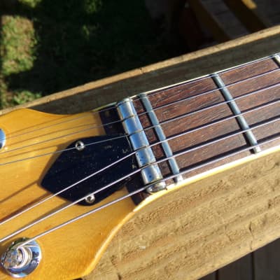 Mosrite Stereo 350,  ca. 1973, dark brown sunburst, excellent condition, appears all original image 22