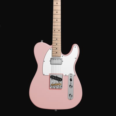 Woodstock Standard Fat Tele Shell Pink Maple made in UKRAINE for sale