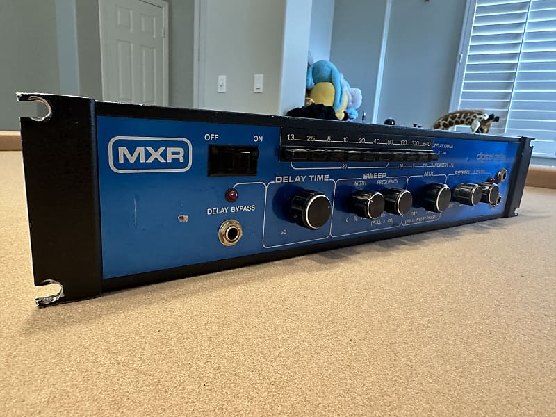 MXR Digital Delay 70’s Rack Unit Blue Face Reverb