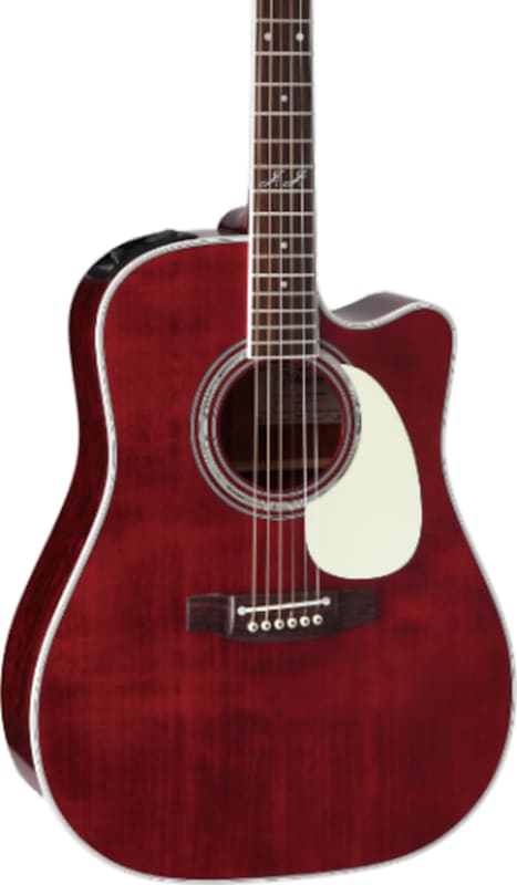 Takamine JJ325SRC John Jorgenson Acoustic-Electric Guitar, Red Stain w/ Case image 1