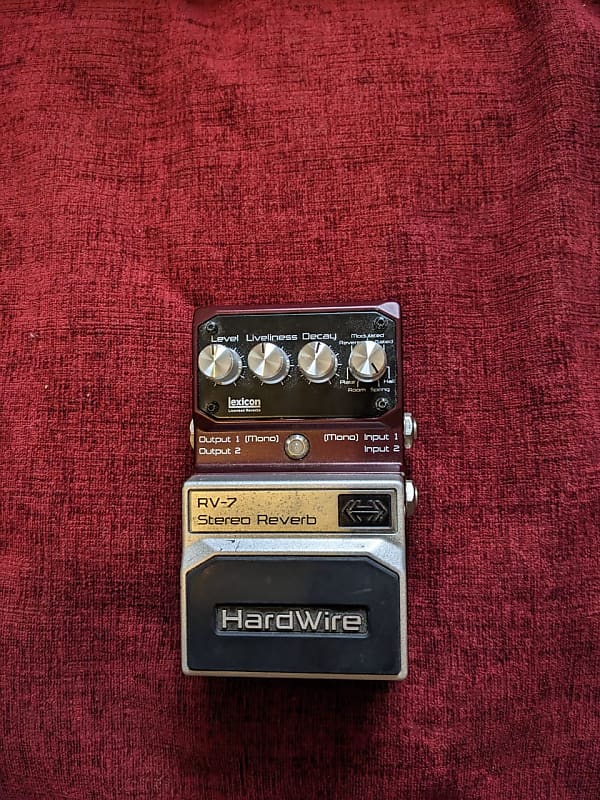 Hardwire RV-7 Stereo Reverb | Reverb UK