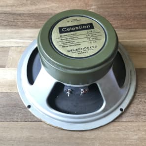 SUPER RARE PRE ROLA 1967 Celestion G12H T1217 Greenback 25WATT