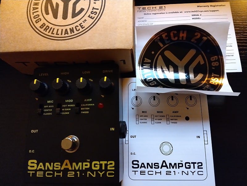 Tech 21 SansAmp GT2