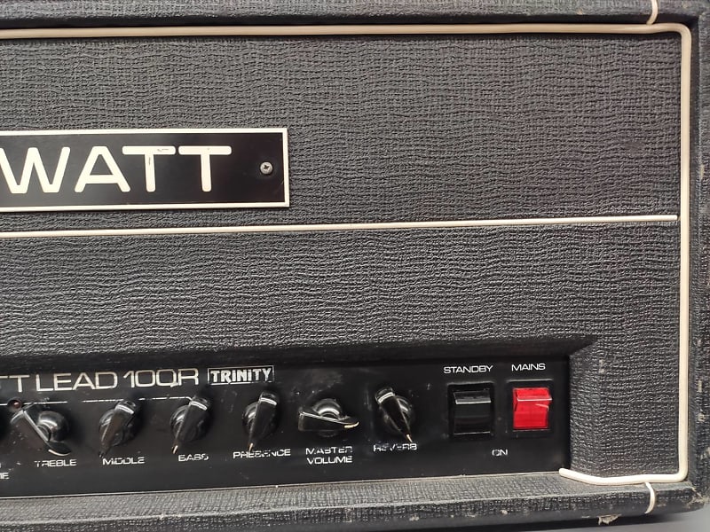 RARE Hiwatt Lead 100R Trinity England UK 1980's | Reverb
