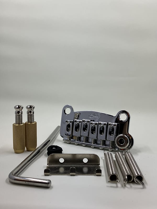 G L Dual Fulcrum Vibrato Bridge Chrome