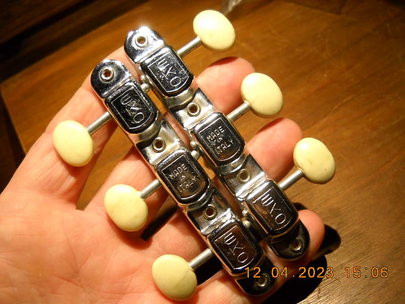 EKO Tuners Classical Guitar 1960's Chrome Reverb