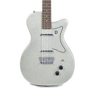 Danelectro '56 Baritone Guitar - Silver Metal Flake image 3