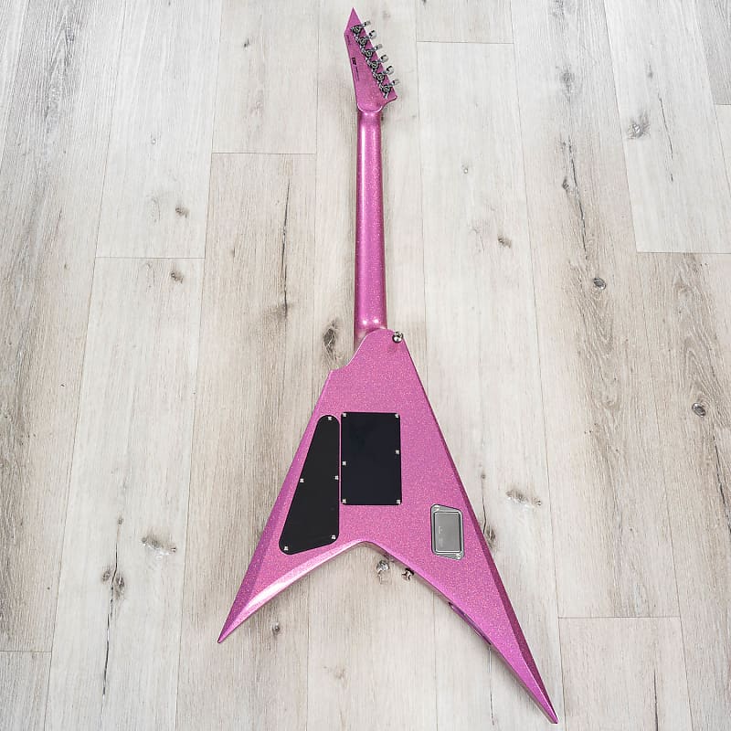 ESP USA V-II FR Guitar, Ebony Fretboard, EMG 81-X / 85-X