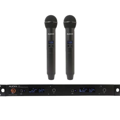 Audix AP42 OM5 Dual Handheld Wireless Microphone System (A Band, 522-554 MHz)