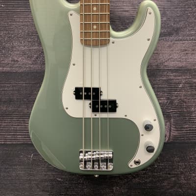 Fender Player Precision Bass Electric Bass Guitar Sage Green Metallic image 3