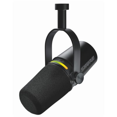 Shure MV7+ XLR / USB Cardioid Dynamic Microphone