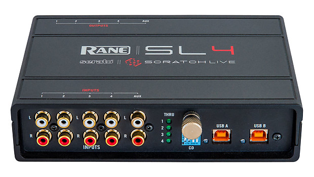 Rane Serato SL4 Box 2014 Black | Reverb