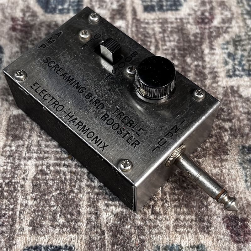 100％本物 1970s Vintage Booster Treble Bird Screaming Harmonix Electro ギター